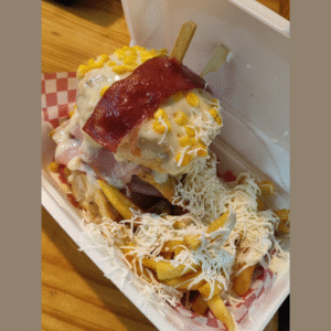 <b>HAMBURGUESA CARNE ANGUS + GRATINADO</B>